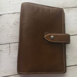 Filofax Malden ochre personal new